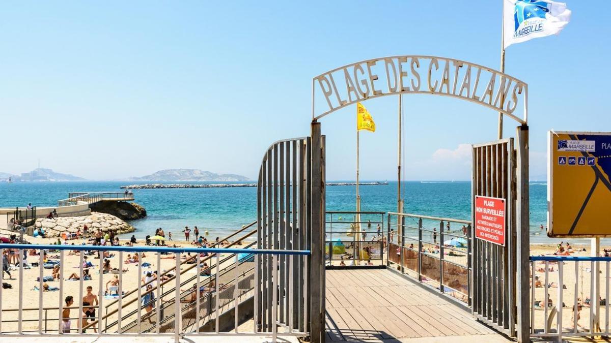 مارسيليا T1 Moderne Plage Des Catalans المظهر الخارجي الصورة